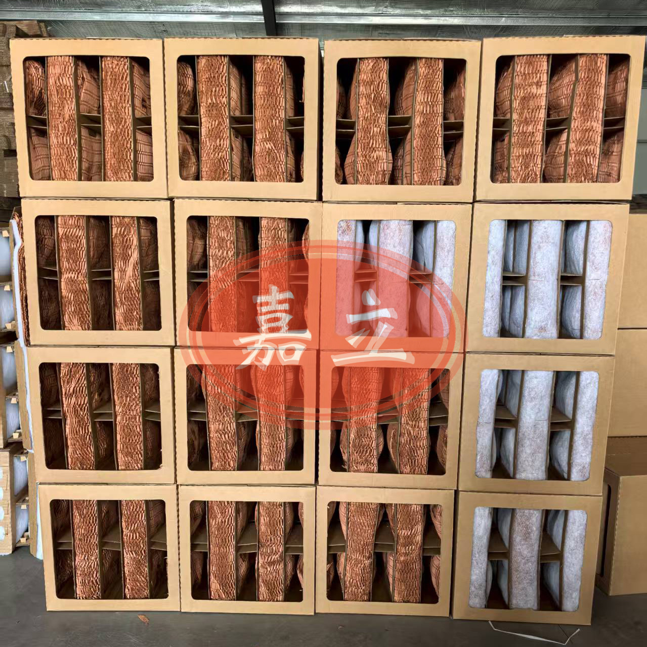 莲池纸盒式干湿过滤器