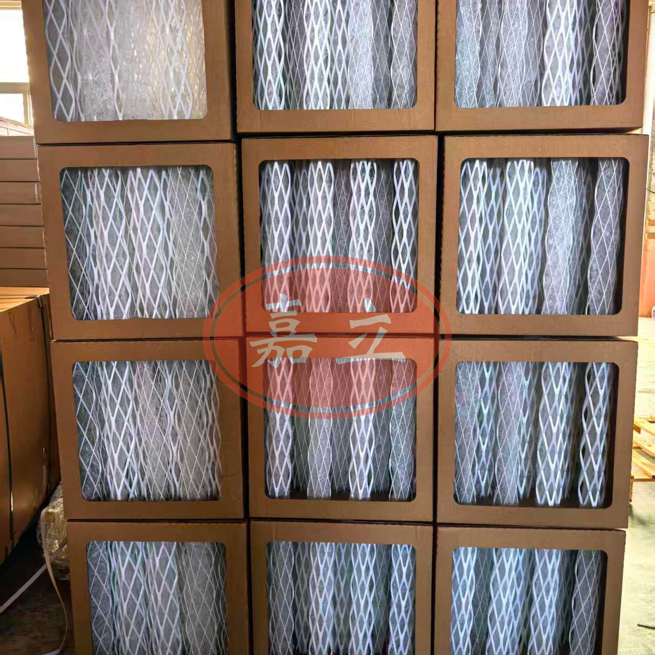 莲池3D柱型漆雾过滤收集器