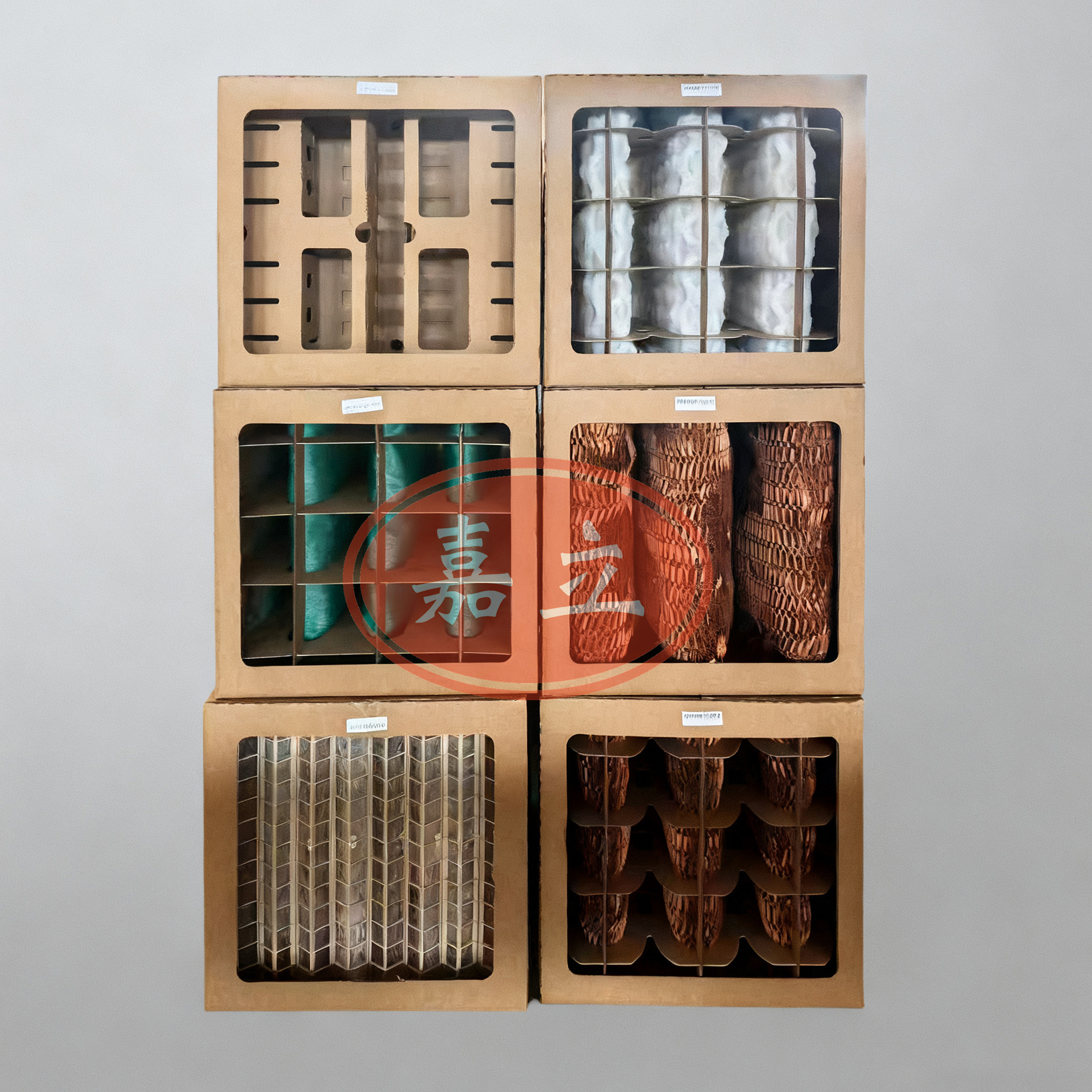 莲池纸盒式漆雾过滤纸箱